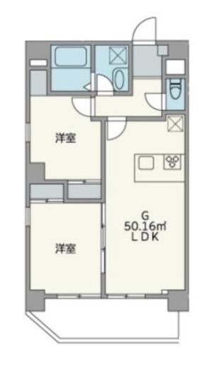 JU TOWER FRONT両国 (ジェーユータワーフロント両国) 701 間取り図