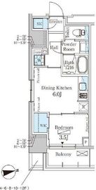 パークアクシス赤塚 1008 間取り図