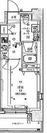 クレイシア芝浦ウォーターフロント 9階 間取り図