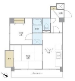 グランデュール六義園 202 間取り図