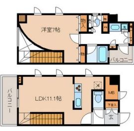 ナーベルお茶の水 1401 間取り図