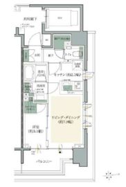 クレヴィア上野御徒町 5階 間取り図
