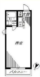 パーク・ノヴァ渋谷 2階 間取り図