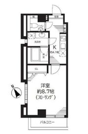 フォルトゥナ元麻布 402 間取り図