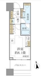 白金ザ・スカイ 12階 間取り図