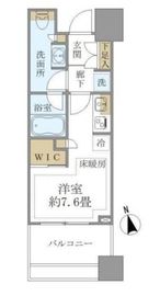 白金ザ・スカイ 10階 間取り図