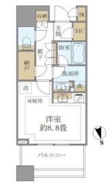 白金ザ・スカイ 7階 間取り図