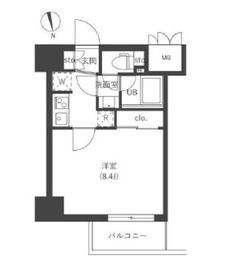 木場レジデンス壱番館 502 間取り図
