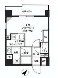 レジデンスみその 302 間取り図