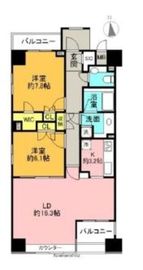 グラーサ銀座イースト 3階 間取り図