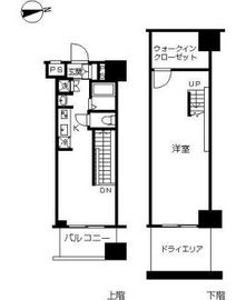 ヴィーダ・スカイコート品川 1階 間取り図