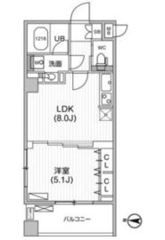 パークガーデン 207 間取り図