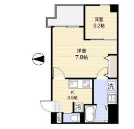 ムジーク北参道 504 間取り図