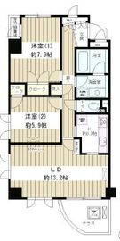 Lapyuta 1108 間取り図