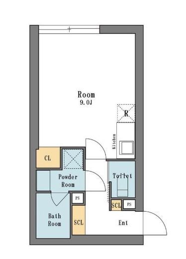 LEGALAND西新宿ANNEX (リーガランド西新宿アネックス) 202 間取り図