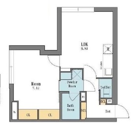 LEGALAND西新宿ANNEX (リーガランド西新宿アネックス) 102 間取り図