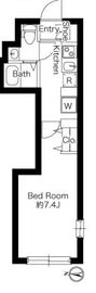 コンポジット清澄 202 間取り図