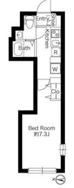コンポジット清澄 102 間取り図