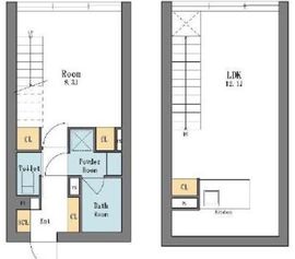 LEGALAND西新宿ANNEX (リーガランド西新宿アネックス) 401 間取り図