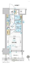 ディームス品川南大井 416 間取り図