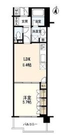 スカーラ渋谷松濤南 3階 間取り図