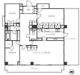 グランフォルム池田山 4階 間取り図