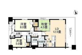 ニューライズシティ東京ベイハイライズ 8階 間取り図