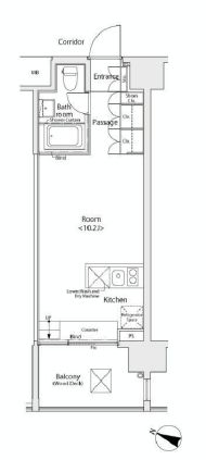 イプセ学芸大学 703 間取り図