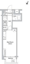 プライムアーバン三軒茶屋 303 間取り図