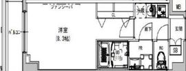 S-RESIDENCE本所吾妻橋 (エスレジデンス本所吾妻橋) 404 間取り図