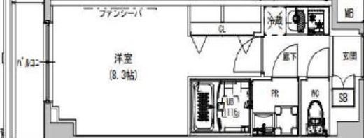 S-RESIDENCE本所吾妻橋 (エスレジデンス本所吾妻橋) 504 間取り図