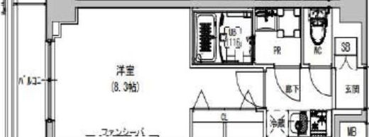 S-RESIDENCE本所吾妻橋 (エスレジデンス本所吾妻橋) 405 間取り図