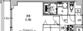 S-RESIDENCE本所吾妻橋 (エスレジデンス本所吾妻橋) 405 間取り図
