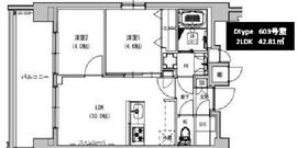 S-RESIDENCE本所吾妻橋 (エスレジデンス本所吾妻橋) 603 間取り図