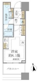 白金ザ・スカイ 14階 間取り図