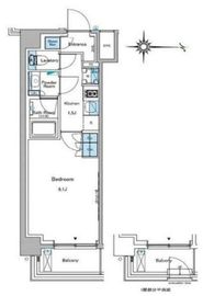 ルフォンプログレ糀谷 503 間取り図