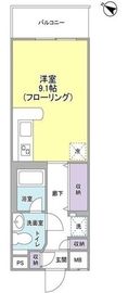 ヴェルデュール本郷弐番館 302 間取り図