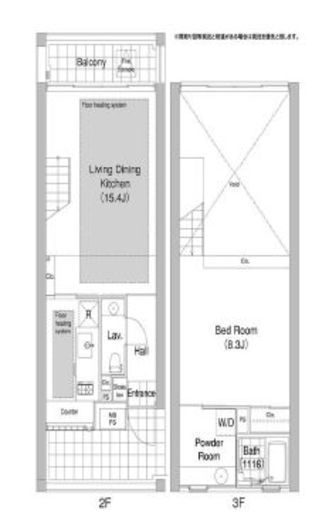 エルスタンザ代官山 タワー棟 208 間取り図