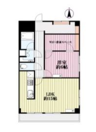 世田谷国際マンション 2階 間取り図