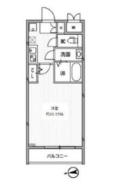 白金高輪レジデンス 302 間取り図