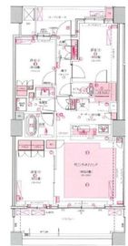 ブリリア有明スカイタワー 26階 間取り図