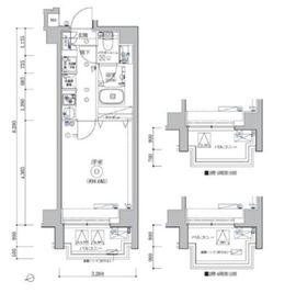 アルテシモベラ 403 間取り図