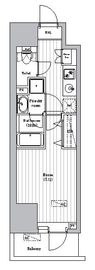 オーパスレジデンス武蔵小山 303 間取り図