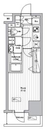 オーパスレジデンス武蔵小山 505 間取り図