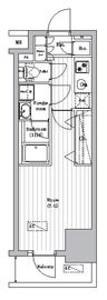 オーパスレジデンス武蔵小山 1505 間取り図