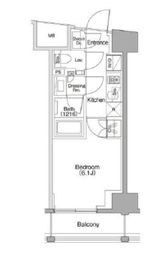 ザ・パークハビオSOHO代々木公園 312 間取り図