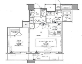 ラクシア品川ポルトチッタ 5階 間取り図