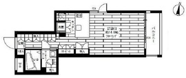 グランドコンシェルジュ都立大学 1階 間取り図