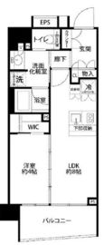 プラウド銀座一丁目 7階 間取り図