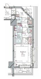 コンシェリア門前仲町SAKURA PROMENADE 9階 間取り図